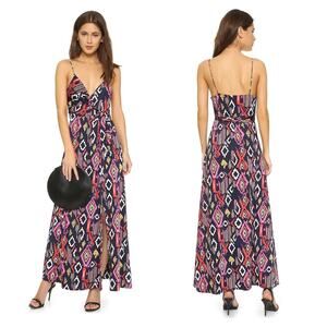 Misa Los Angeles Veronika Wrap Maxi Dress
